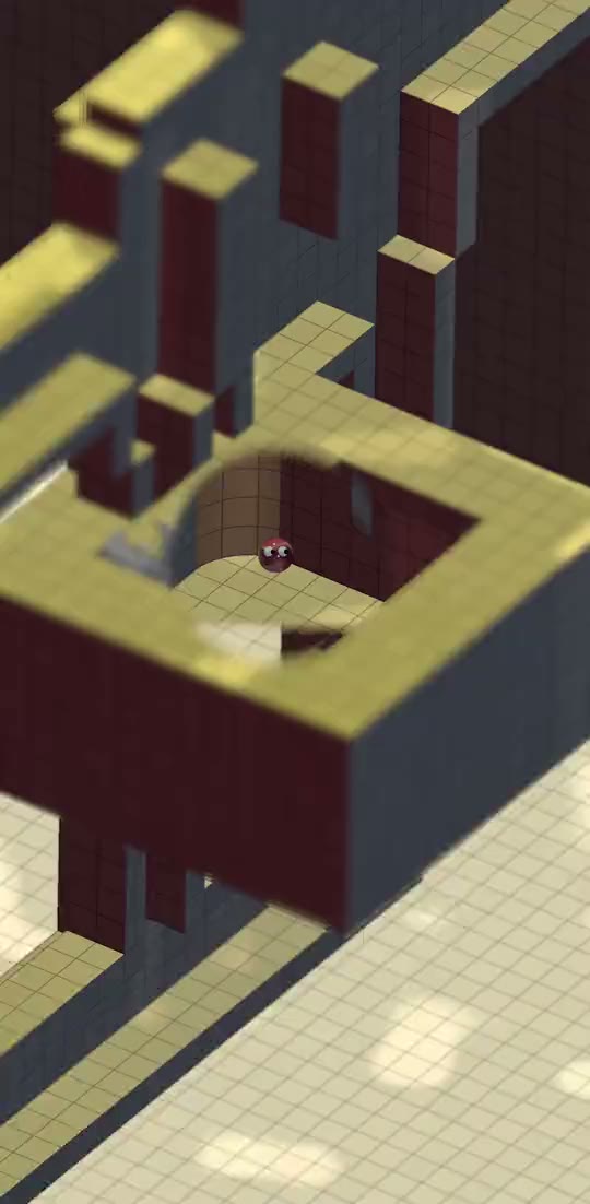 Gameplay still from Escher Loop.