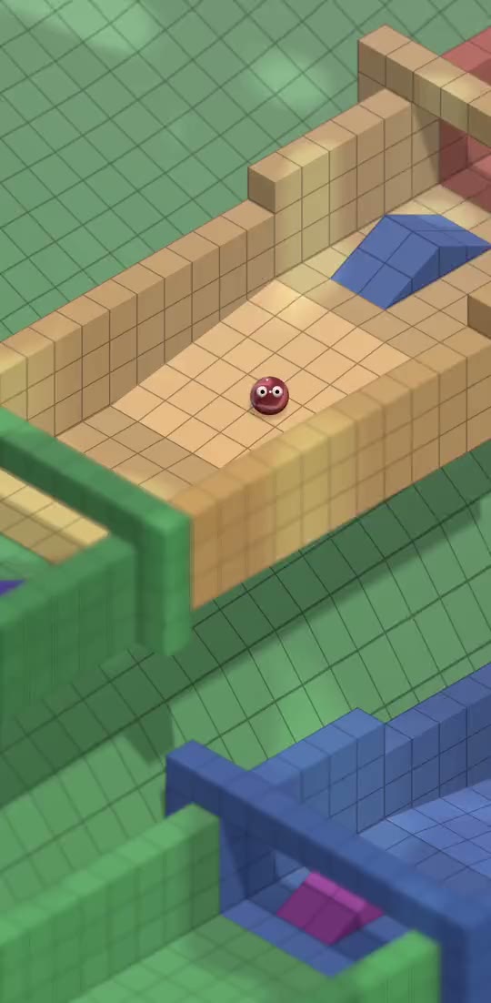 Gameplay still from Prism Hall.